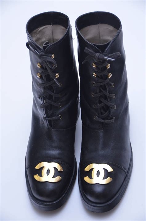 chanel classic boota|vintage chanel shoes for sale.